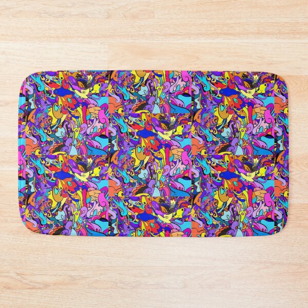Item preview, ZHC Copic Marker Space vibrant trippy doodles art designed and sold by teesBYAlioui.