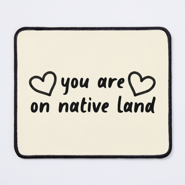 Item preview, You Are On Native Land - Native American designed and sold by Picket Club.