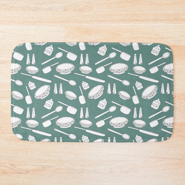 Item preview, In the Kitchen Jade Seamless Pattern designed and sold by anzelas.