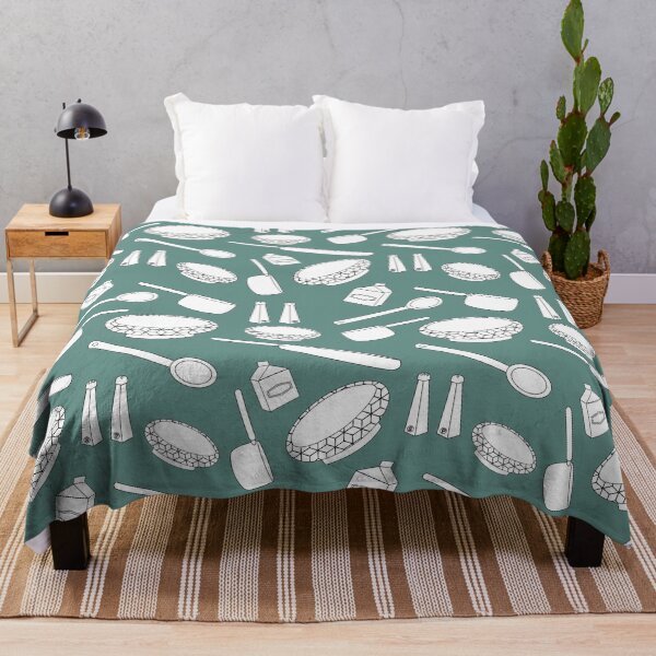 Item preview, In the Kitchen Jade Seamless Pattern designed and sold by anzelas.