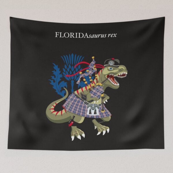 Item preview, Florida saurus rex tartans day designed and sold by Themngocbao.