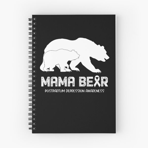 Item preview, Postpartum Depression Awareness Mama Bear Support Postpartum Depression designed and sold by Victormoratalla.