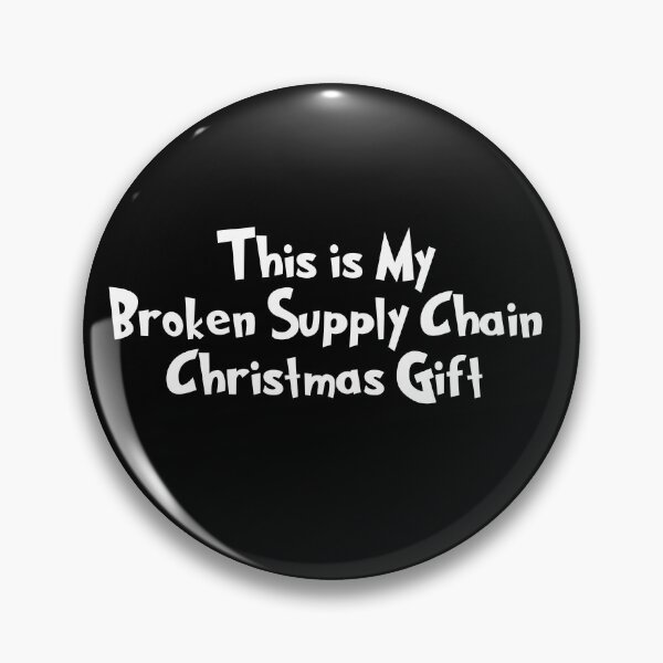 Item preview, Broken Supply Chain Christmas Gift designed and sold by twHistory.