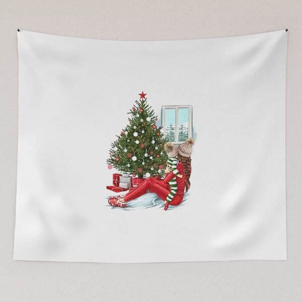 Aperçu de l'œuvre Gnome de la famille Love Home pour les vacances Joyeux Noël à tous Renne Lumières de Noël et Joyeuses Fêtes Cadeau Vêtements haut de gamme Drôle de vacances Noël créée et vendue par DesignByHeartUK.