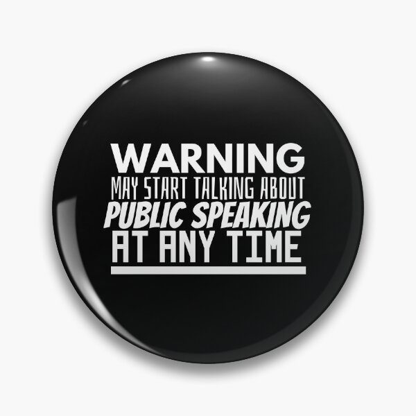 Item preview, May Start Talking About Public Speaking designed and sold by CJacobsDesigns.