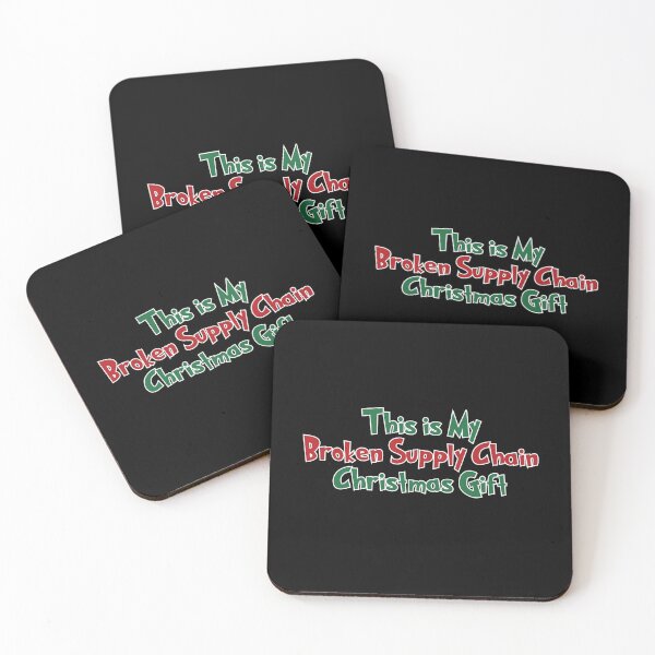 Item preview, Broken Supply Chain Christmas Gift designed and sold by twHistory.