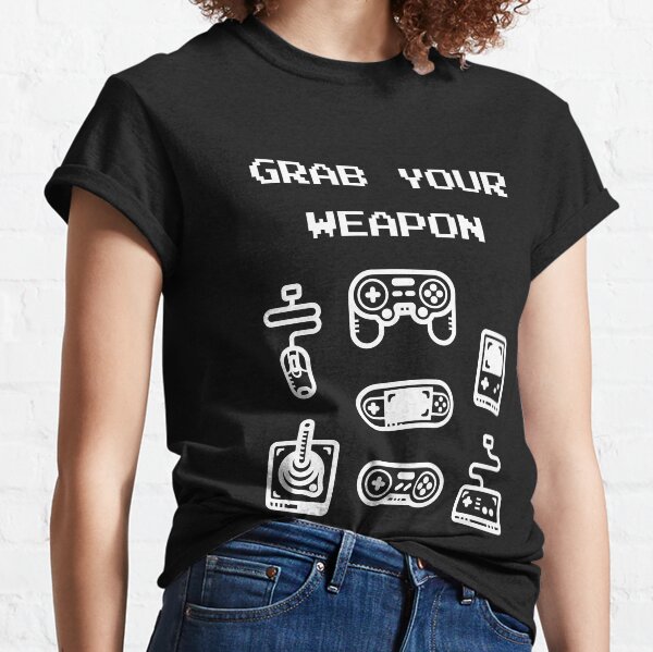 Item preview, Classic / Old-School Video Game Controllers - Grab your Weapon designed and sold by jbericat.