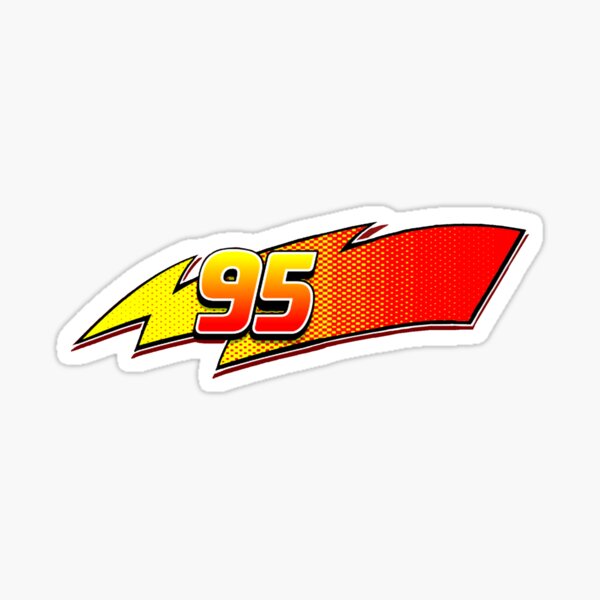 Lightning Mcqueen Stickers for Sale