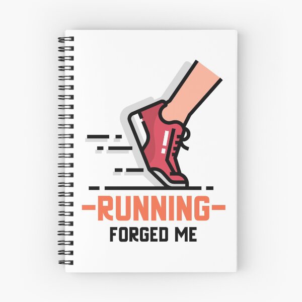Item preview, 'Running forged me' motivational fitness design designed and sold by josephsteez.