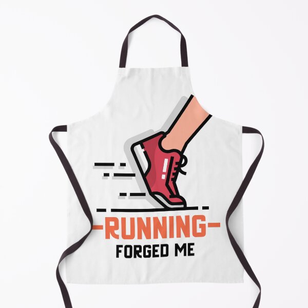 Item preview, 'Running forged me' motivational fitness design designed and sold by josephsteez.