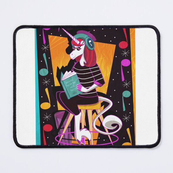 Item preview, Jazz the Beatnik Unicorn designed and sold by FAD-Artwork.