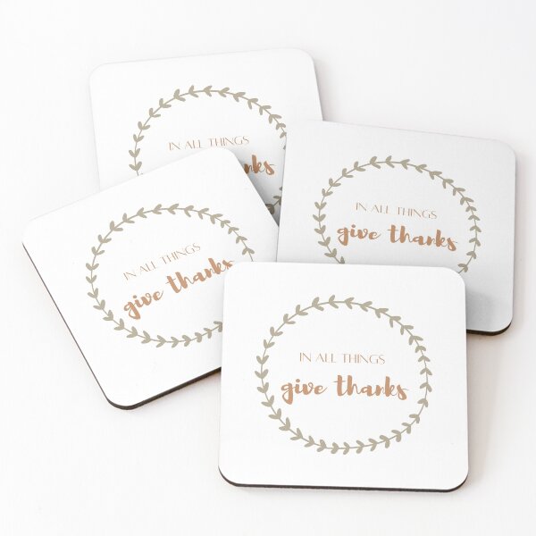 Item preview, In All Things, Give Thanks designed and sold by brightmoments.