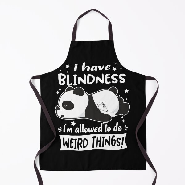 Item preview, Blindness Warrior I Have Blindness I Am Allowed To Do Weird Things! designed and sold by GennieShop.