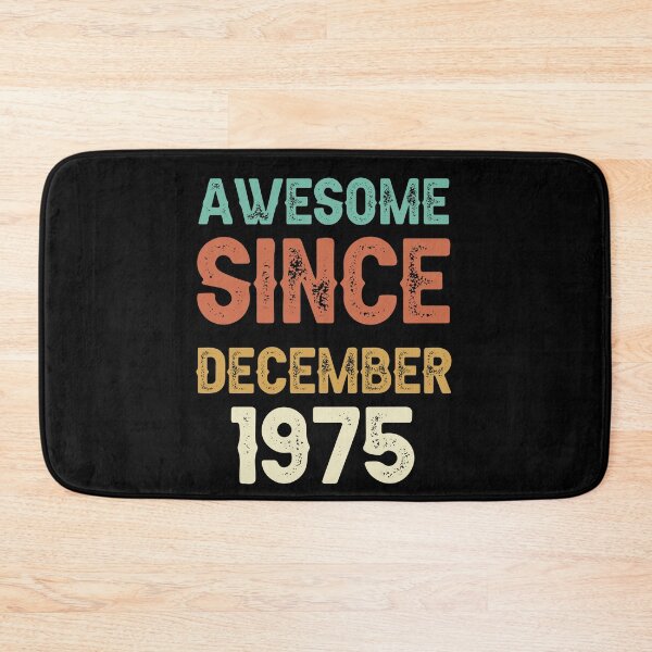 Item preview, awesome since december 1975 Birthday Born In 46th Birthday Gift Vintage designed and sold by aloha project.