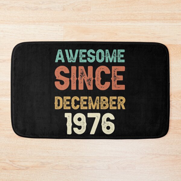 Item preview, awesome since december 1976 Birthday Born In 45th Birthday Gift Vintage designed and sold by aloha project.