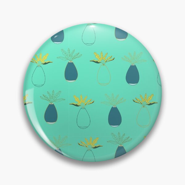 Artikelvorschau, Verdant in Lush - Böhmisches Vasenmuster für Zimmerpflanzen entworfen und verkauft von wildhunt.