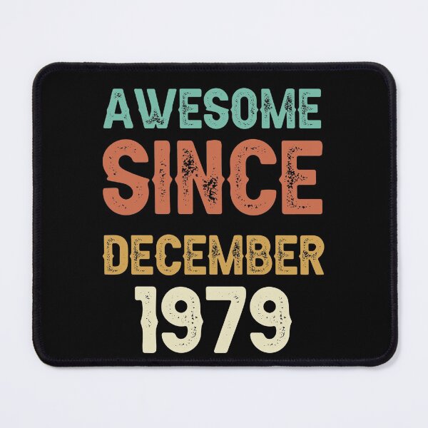 Item preview, awesome since december 1979 Birthday Born In 42th Birthday Gift Vintage designed and sold by aloha project.