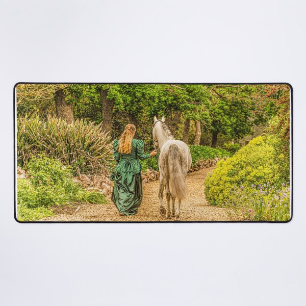 Item preview, The Princess and her pony designed and sold by Penny Heighes.