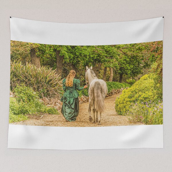 Item preview, The Princess and her pony designed and sold by Penny Heighes.