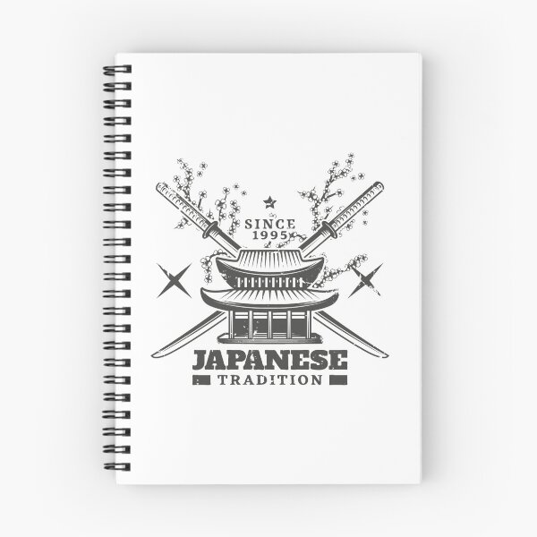 Item preview, Japanese Tradition ⚔️ Vintage Illustration Crossed Swords designed and sold by Alarasboy.