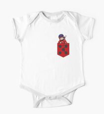 Ladybug in a Pocket One Piece - Short Sleeve
