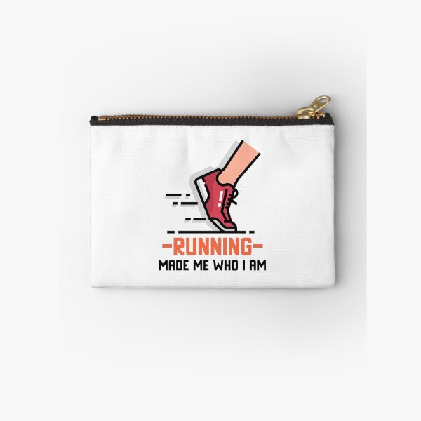 Item preview, 'Running made me who I am' fitness motivational graphic design  designed and sold by josephsteez.
