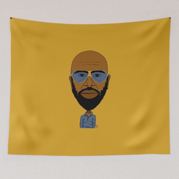 Item preview, Drawn portrait of French rapper. designed and sold by Eric Sintès.