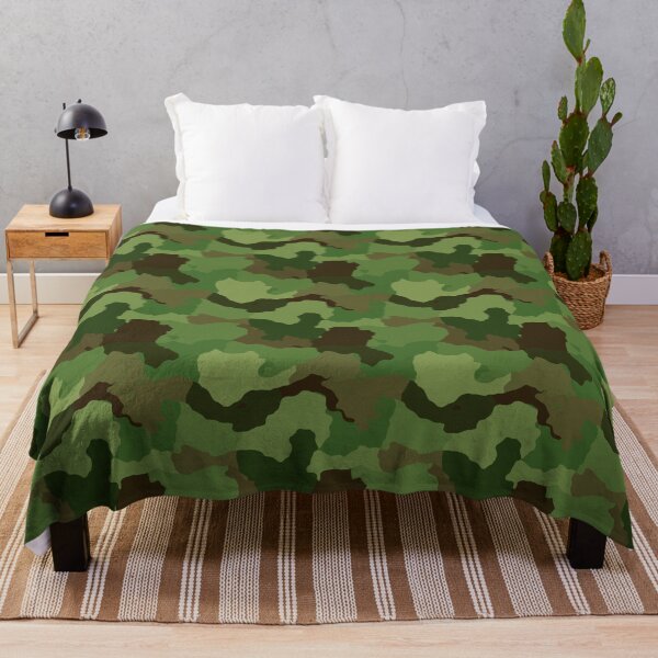 Item preview, Green Military Camouflage Pattern designed and sold by simpleones.