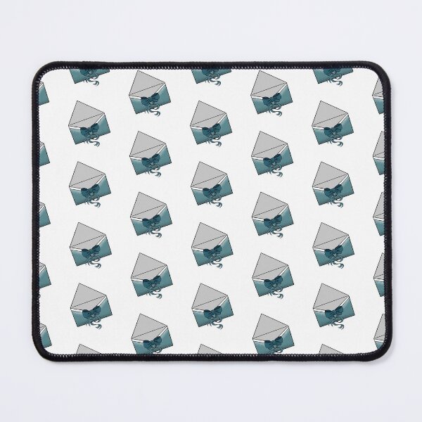 Item preview, Blue teal bow envelope - traditional tattoo designed and sold by morganbethdraws.