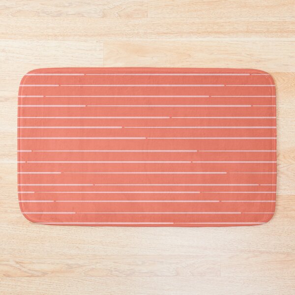 Item preview, Icing Knife in Nectarine - Organic hand drawn stripe pattern designed and sold by wildhunt.