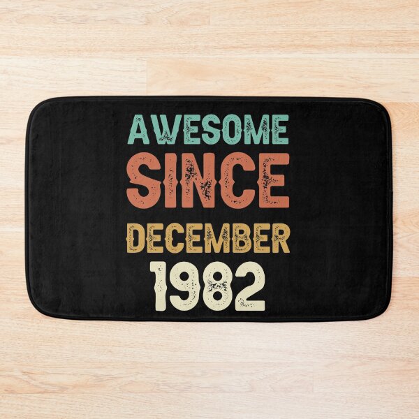 Item preview, awesome since december 1982 Birthday Born In 39th Birthday Gift Vintage designed and sold by aloha project.