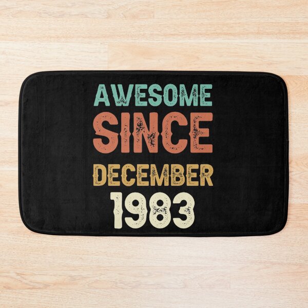 Item preview, awesome since december 1983 Birthday Born In 38th Birthday Gift Vintage designed and sold by aloha project.