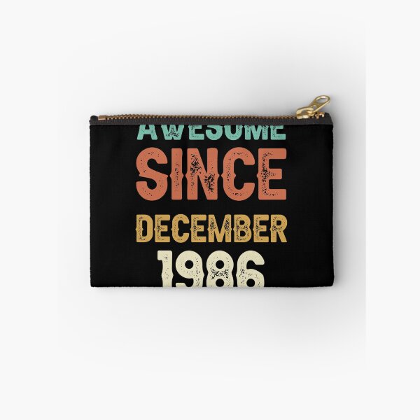 Item preview, awesome since december 1986 Birthday Born In 35th Birthday Gift Vintage designed and sold by aloha project.