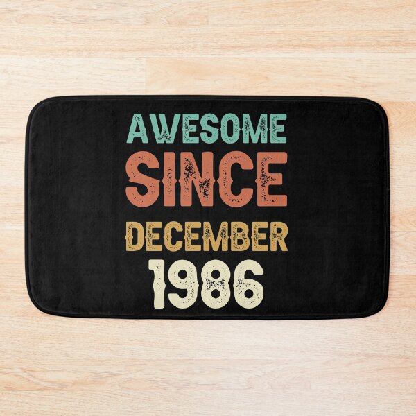 Item preview, awesome since december 1986 Birthday Born In 35th Birthday Gift Vintage designed and sold by aloha project.