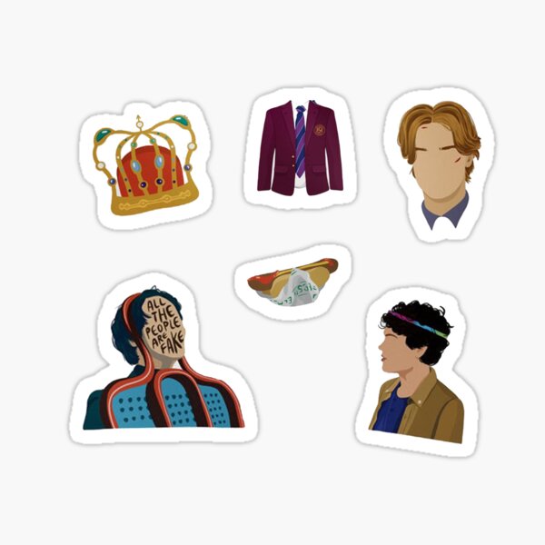 Simon and Wilhelm - Young Royals Sticker