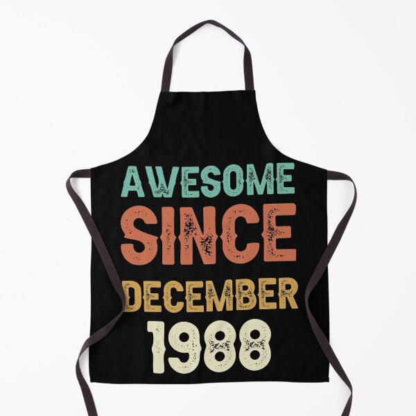 Item preview, awesome since december 1988 Birthday Born In 33th Birthday Gift Vintage designed and sold by aloha project.