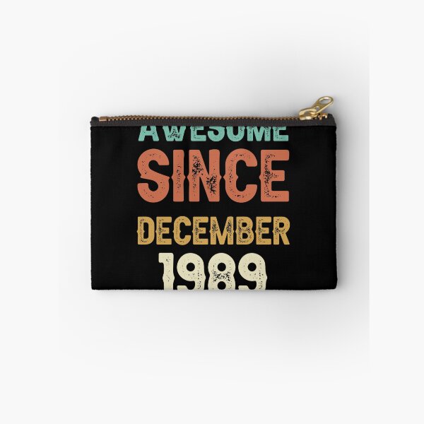 Item preview, awesome since december 1989 Birthday Born In 32th Birthday Gift Vintage designed and sold by aloha project.