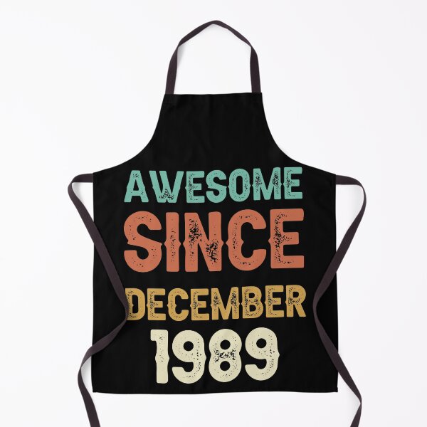 Item preview, awesome since december 1989 Birthday Born In 32th Birthday Gift Vintage designed and sold by aloha project.