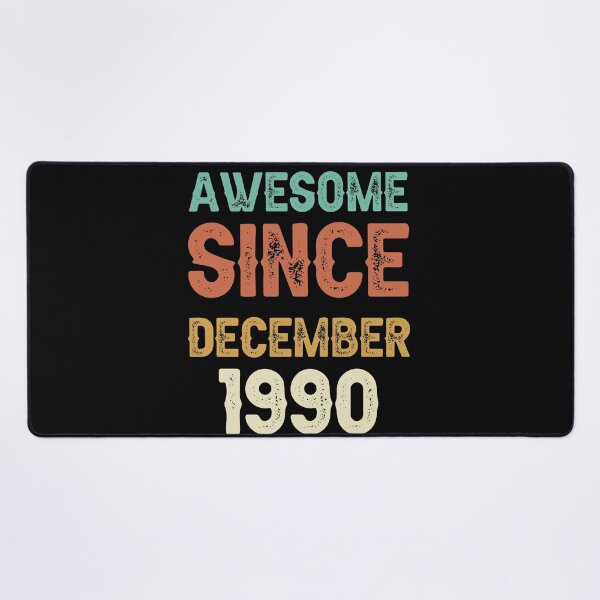 Item preview, awesome since december 1990 Birthday Born In 31th Birthday Gift Vintage designed and sold by aloha project.