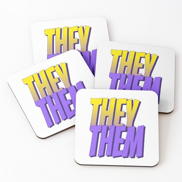 Item preview, They, Them Ombre designed and sold by EnbyPride.