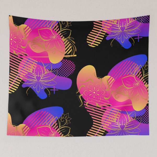 Item preview, Glowing Resignation-Black Background  designed and sold by Trendi61.