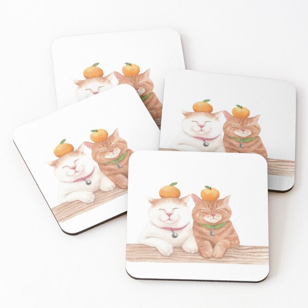 Item preview, Two cute orange cats designed and sold by SA Butterfly.
