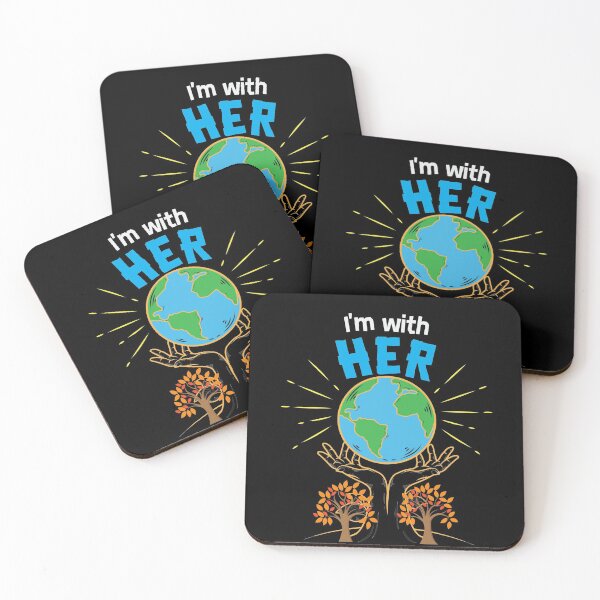 Item preview, Earth I'm With Her Save And Protect Earth designed and sold by OliDesigns.