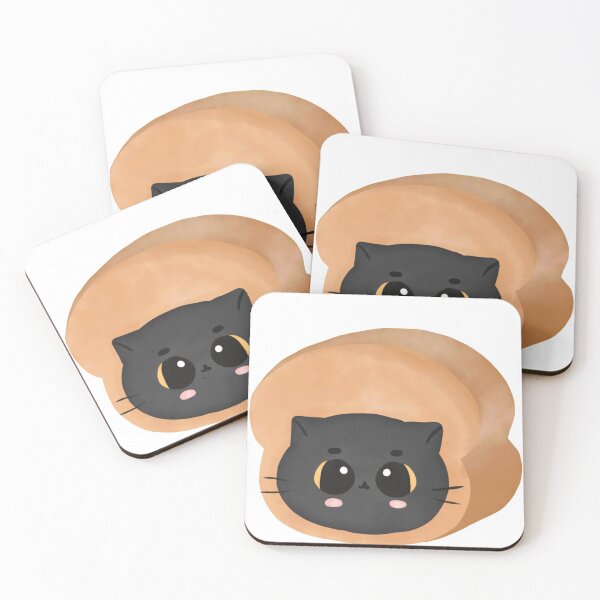 Item preview, A black cat in bread  designed and sold by SA Butterfly.