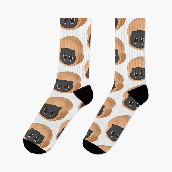 Item preview, A black cat in bread  designed and sold by SA Butterfly.