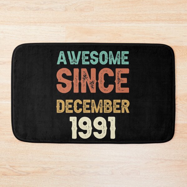 Item preview, awesome since december 1991 Birthday Born In 30th Birthday Gift Vintage designed and sold by aloha project.
