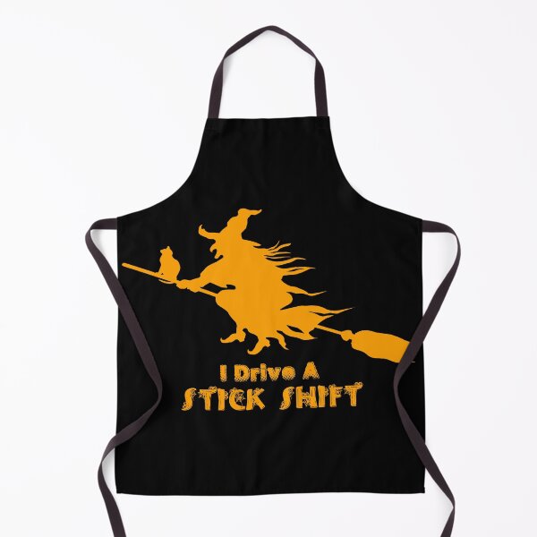 Item preview, I Drive a Stick Shift - Witchy Fun designed and sold by Shounenbat.