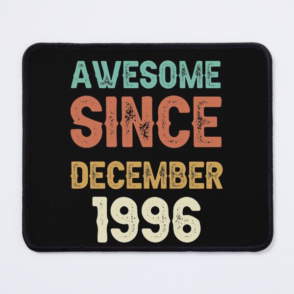 Item preview, awesome since december 1996 Birthday Born In 25th Birthday Gift Vintage designed and sold by aloha project.