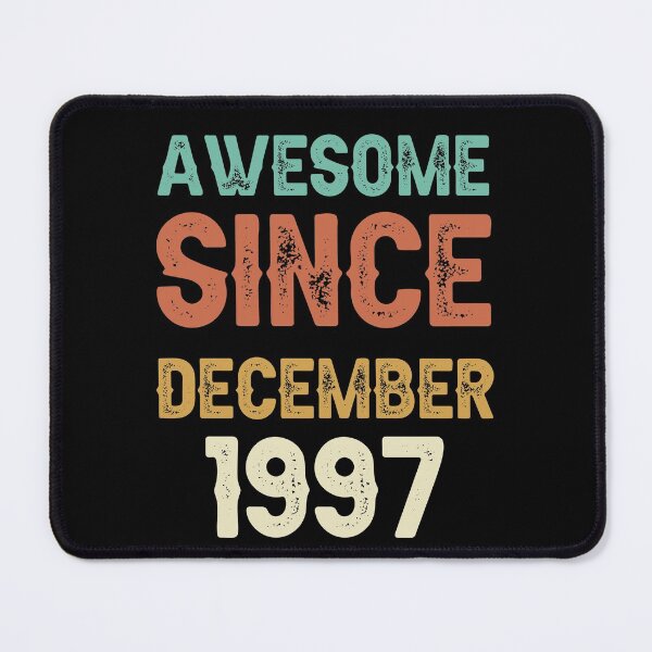 Item preview, awesome since december 1997 Birthday Born In 24th Birthday Gift Vintage designed and sold by aloha project.