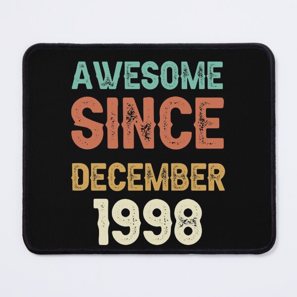 Item preview, awesome since december 1998 Birthday Born In 23th Birthday Gift Vintage designed and sold by aloha project.